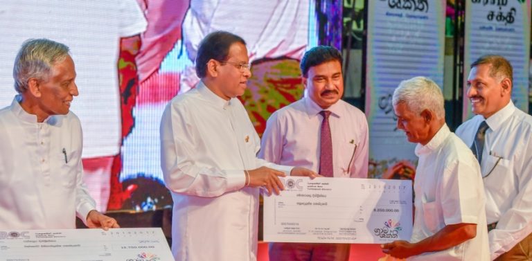 දිළිදුකම පිටුදැකීමේ ග්‍රාමශක්ති ජනතා ව්‍යාපාරය ජනපති ප්‍රධානත්වයෙන්