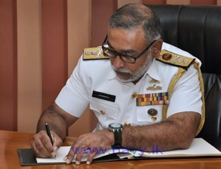 නව නාවික හමුදාපති පත් කෙරේ