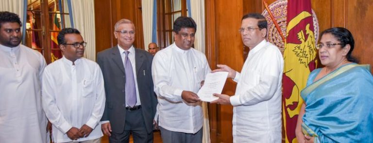 යුක්තිය පසිඳලීමේ නිර්දේශ ඇතුළත් වාර්තාව ජනාධිපතිට