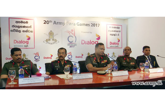 2017 – යුද්ධ හමුදා පැරා ක්‍රීඩා උළෙල