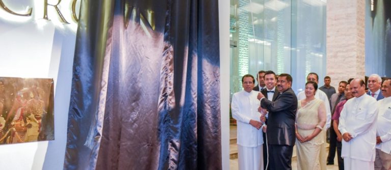 ජනපති අතින් මහනුවර ගෝල්ඩන් ක්‍රවුන් හෝටලය විවෘත කෙරේ