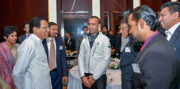 ජනපති දකුණු කොරියාවේ වෙසෙන ශ්‍රී ලාංකිකයන් හමු වේ