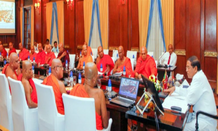 ජනපතිගේ ප‍්‍රධානත්වයෙන් ජාතික බෞද්ධ බුද්ධි මණ්ඩලය රැස්වෙයි