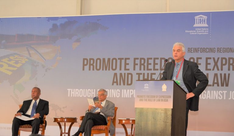 මේ ප්‍ර‍ජාතන්ත්‍ර‍වාදය තුළ සම්පූර්ණ මාධ්‍ය නිදහස ලබා දී තිබෙනවා