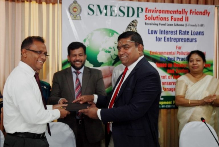 පරිසර හිතකාමි විසඳුම් ව්‍යාපෘතිය යටතේ ව්‍යාපාරිකයන්ට මිලියන 30ක් දක්වා ණය