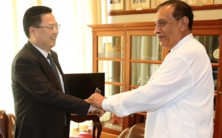 නව චීන තානාපතිවරයා කතානායක හමු වෙයි