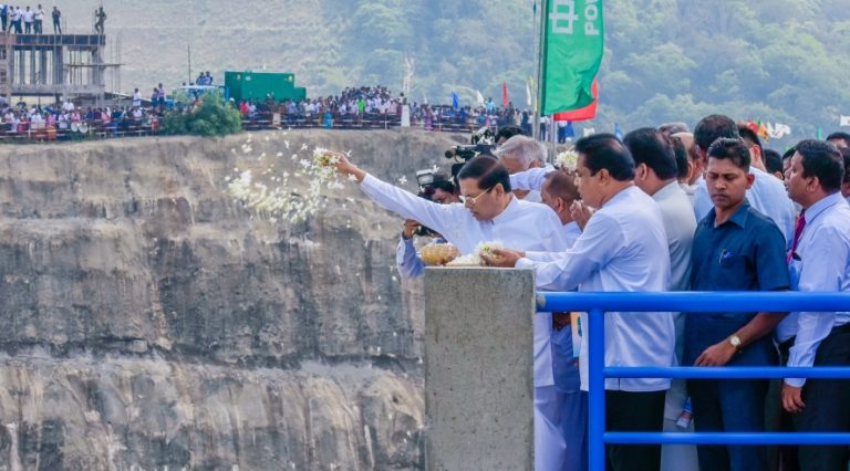 විශාලතම බහුකාර්ය සංවර්ධන ව්‍යාපෘතිය වන මොරගහකන්ද ජලාශ ව්‍යාපෘතිය ජනපති විවෘත කරයි