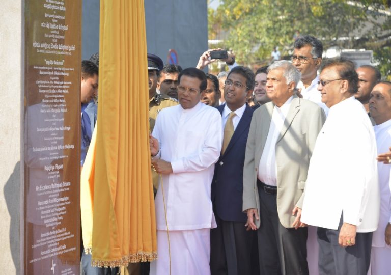 ලංකාවේ ඉදිකළ අලංකාරවත්ම ගුවන් පාලම ජනපති අතින් විවෘත වෙයි