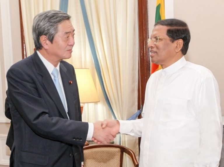 ජපාන අග්‍රාමාත්‍යවරයාගේ විශේෂ නියෝජිතවරයා ජනපති හමුවෙයි