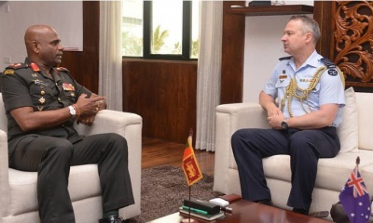 නව ඕස්ට්‍රේලියානු ආරක්ෂක උපදේශක යුද්ධ හමුදාධිපති හමුවෙයි