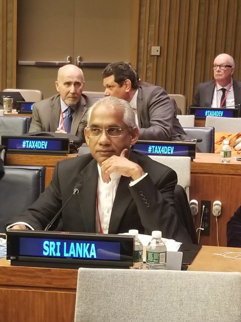 බදු සහයෝගීතාව පිළිබඳ පළමු ගෝලීය සමුළුවට මුදල් රාජ්‍ය අැමති සහභාගි වෙයි