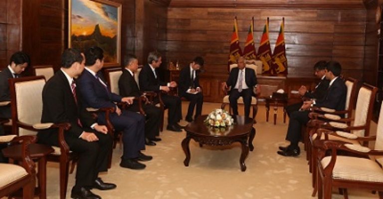 ජපාන විශේෂ නියෝජිත පිරිසක් අගමැති හමුවෙයි