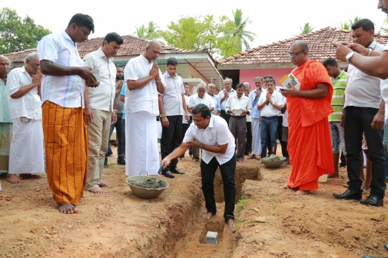 “සසුනෝදය” යටතේ පුරාණ රජමහා විහාරහාරක සංඝාවාසයට මුල්ගල තැබේ