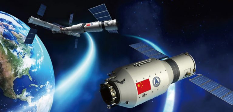 ක්‍රියාවිරහිත වූ ටියැන්ගොන්ග් වන් විද්‍යාගාරය පෘතුවියට