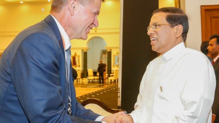 ජනපති සහ එක්සත් ජාතීන්ගේ පරිසර වැඩසටහන් ප්‍රධානියා අතර හමුවක්