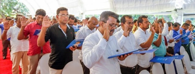 ජනපති ප්‍රධානත්වයෙන් පළාත් පාලන නියෝජිතයින් අතර හමුවක්