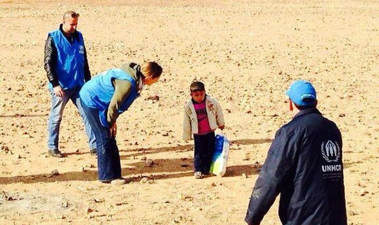 පවුලේ සාමාජිකයන්ගෙන් මග හැරුණ සිරියාවේ දරුවා