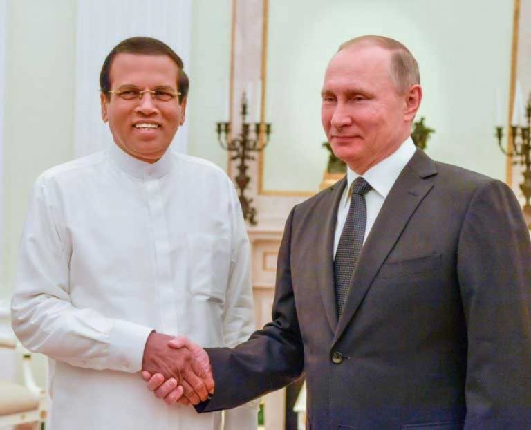 රුසියානු ජනාධිපති පුටින් මහතාට ජනපතිගෙන් සුබපැතුම් පණිවිඩයක්