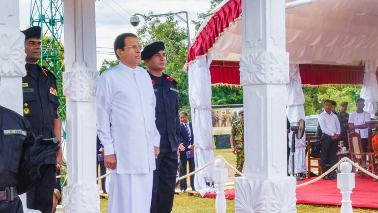 මවුබිම වෙනුවෙන් යුතුකම් ඉටුකරන රණවිරුවන්ට රජයක් ලෙස ලබාදිය හැකි සියලු පහසුකම් ලබාදෙනවා – ජනපති