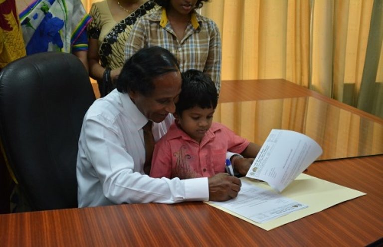 ජාතික ළමා ආරක්ෂක අධිකාරියට නව සභාපතිවරයෙක් පත් කරයි