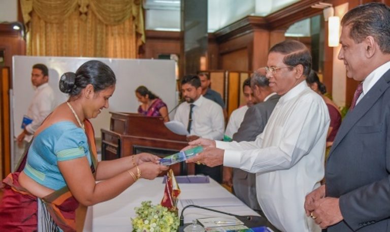 ජනපති ප්‍රධානත්වයෙන් ශ්‍රී ලංකා මහවැලි අධිකාරියේ නව පත්වීම් ප්‍රදානය කෙරේ