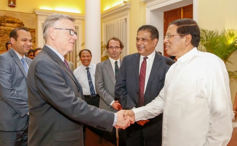 හරිත දේශගුණික අරමුදලේ විධායක අධ්‍යක්ෂවරයා සහ ජනපති අතර හමුවක්