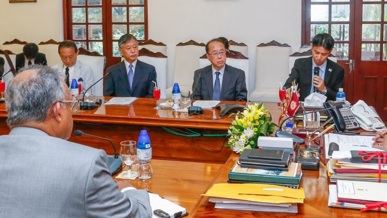 ජපාන අගමැතිගේ විශේෂ නියෝජිත පිරිස ජනපති හමුවෙයි