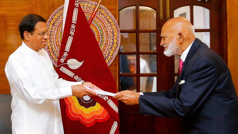 ඒ.එච්.එම්. ෆවුසි මහතා ජාතික සමගිය හා සංහිඳියාව පිළිබඳ රාජ්‍ය අමාත්‍යවරයා ලෙස දිවුරුම් දෙයි