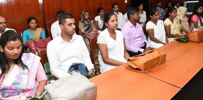 ඖෂධ නීතිගත සංස්ථාවේ කළමණාකාර සහකාර සේවාවට 28 දෙනෙකුට පත්වීම් ලිපි ප්‍රදානය කෙරේ