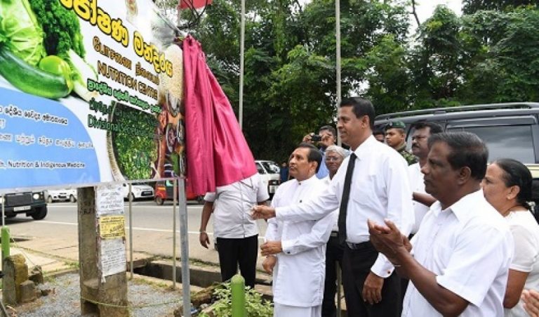 ඉංගිරිය නගර මධ්‍යයේ ඉදි කළ පෝෂණ මන්දිරය සෞඛ්‍ය ඇමැති ප්‍රධානත්වයෙන් විවෘත කෙරේ
