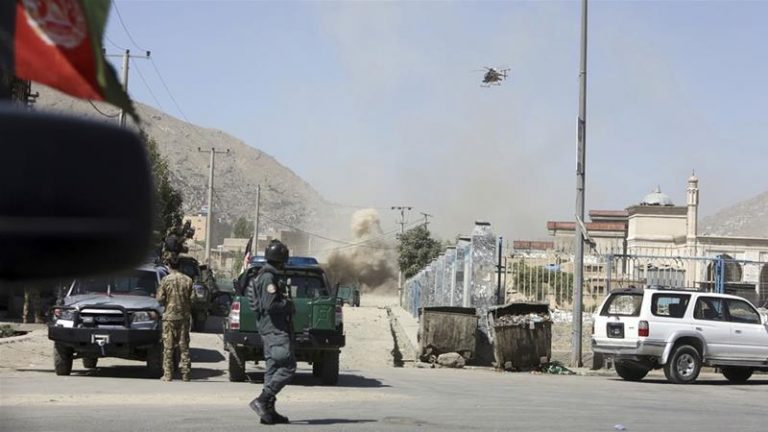 ඇෆ්ගනිස්ථානයේ කාබුල් අගනුවරට මිසයිල ප්‍රහාරයක්