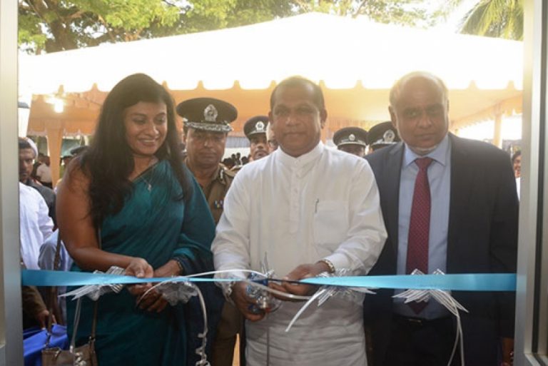“ළමා පියස” ළමා ආරක්ෂක ඒකක ගොඩනැගිල්ල විවෘත කරයි