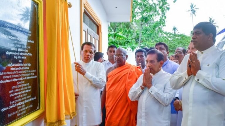 කළුතර, ඈතගම, බෝසත් මාපිය සෙවණ, ජනපති ප‍්‍රධානත්වයෙන් විවෘත කෙරේ