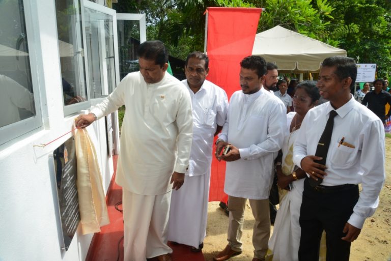බෙන්තර අංගාගොඩට බහුකාර්ය ගොඩනැගිල්ල ජනතා අයිතියට