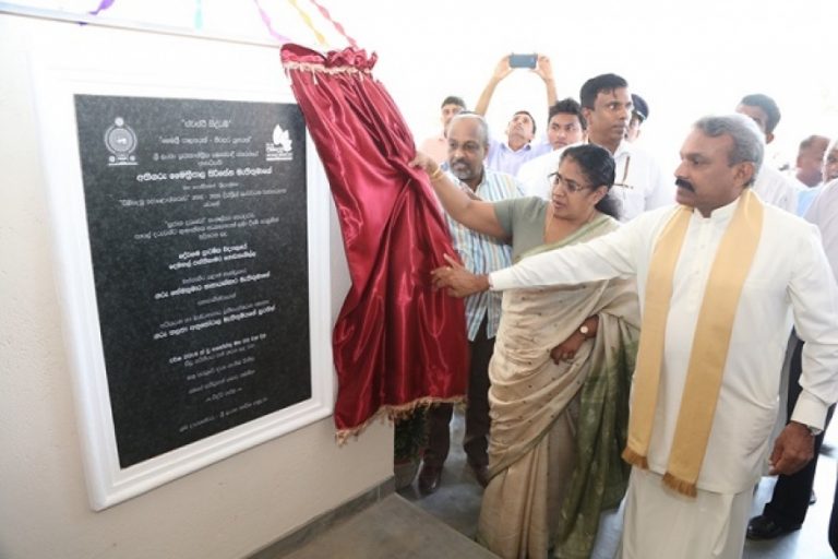 අරණගන්විල දේවගම කණිෂ්ඨ විදුහලට නව දෙමහල් ගොඩනැගිල්ලක්