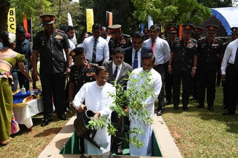 ආයුර්වේද ඖෂධ පැළ ලක්ෂයක් බෙදා දීමේ සහ සිටුවීමේ වැඩපිළිවෙල ඇරඹේ