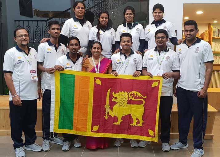 කැරම් ලෝක කුසලාන තරගාවලියේ පිරිමි ශූරතාවය ශ්‍රී ලංකා කණ්ඩායමට