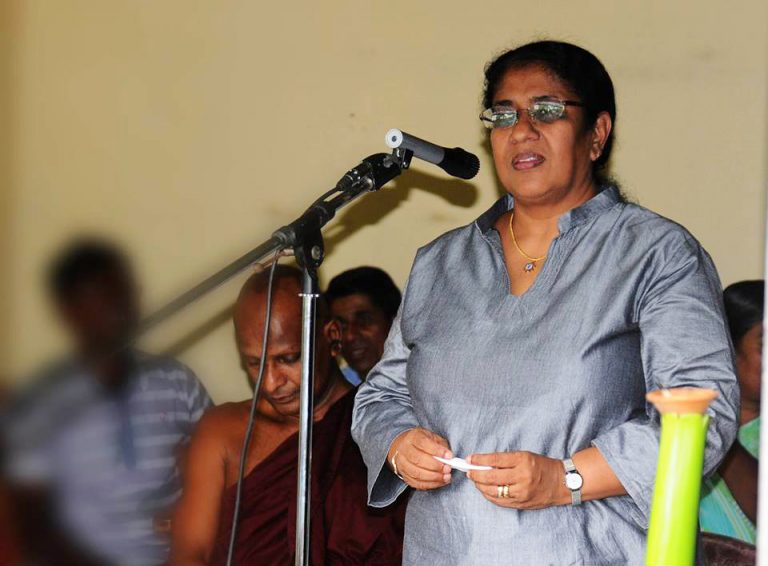 ඕනම අභියෝගයක් භාර අරගෙන රටේ පාතාලය මත්කුඩු අපි මැඩ පවත්වනවා – අමාත්‍ය තලතා අතුකෝරළ