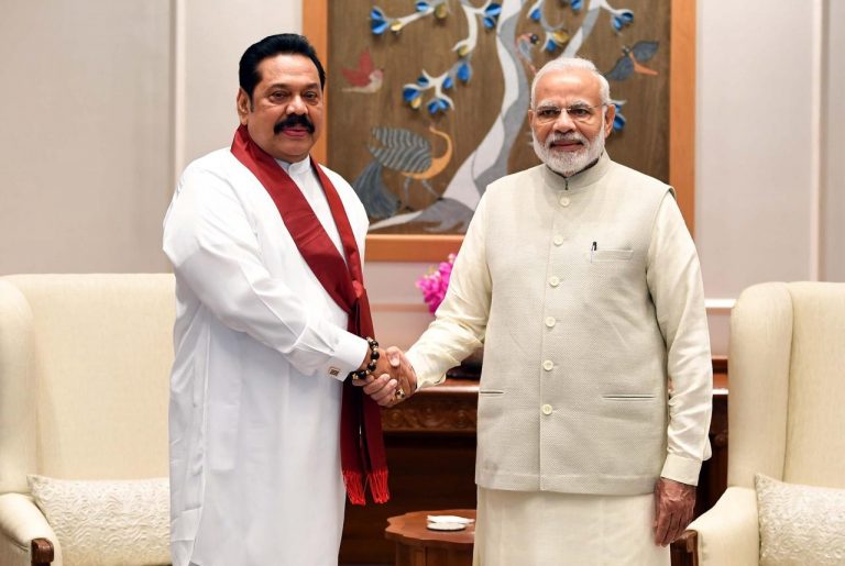 හිටපු ජනපති හා ඉන්දීය අගමැති අතර හමුව