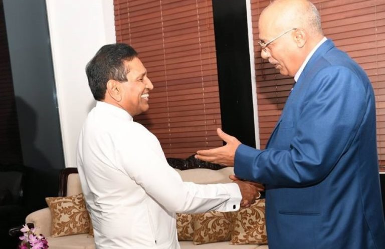 පලස්තීනයේ ශ්‍රී ලංකා තානාපති සෞඛ්‍ය ඇමැති හමුවෙයි