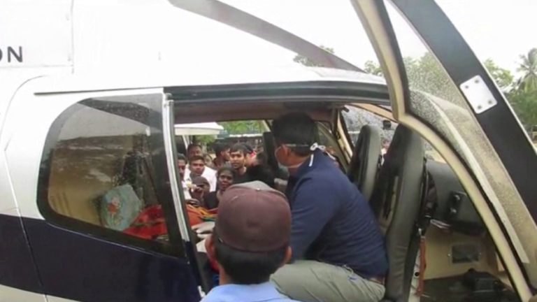 ඕමන්ත දුම්රිය අනතුරින් තුවාල ලැබු දැරිය ස්වීඩනයට