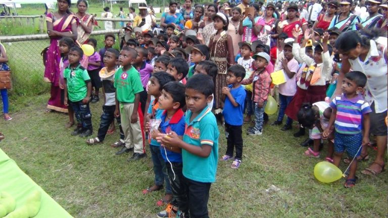 වතුකරයේ ළමුන් වෙනුවෙන් ලෝක ළමා දින සැමරුම් උත්සවයක් නොර්වුඩ් ක්‍රිඩංගණයේදි