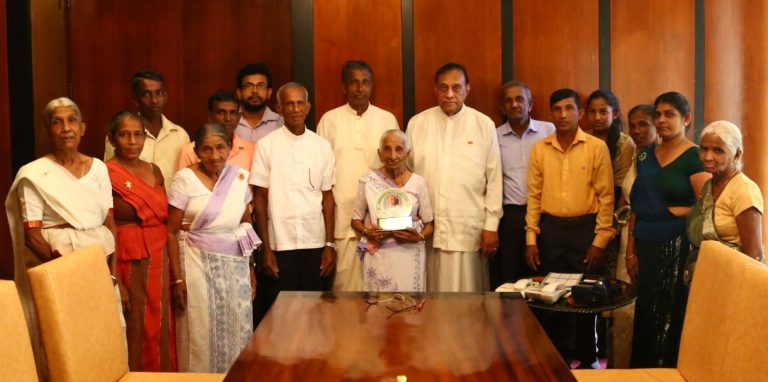 ශ්‍රී ලංකාවේ වයස්ගතම මාතාව