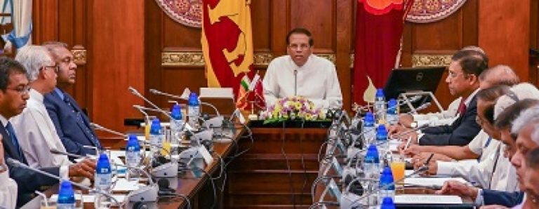 රටේ වත්මන් ආර්ථීක තත්ත්වය පිළිබදව ජාතික ආර්ථීක සභාව සාකච්ඡා කෙරේ