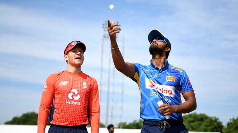 කාසිය‌ේ වාසිය ශ්‍රී ලංකාවට – එංගලන්තය පළමුව පන්දුවට පහර ද‌ෙයි