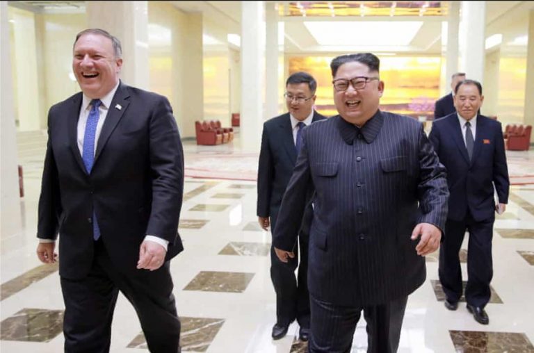 ඇම‌ෙරිකානු රාජ්‍ය ල‌ේකම් නැවත වරක් උතුරු ක‌ොරියාවේ සංචාරයක