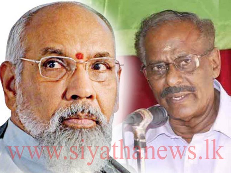 විග්නේෂ්වරන් දේශපාලනේට ගෙනාපු එකම පවක්