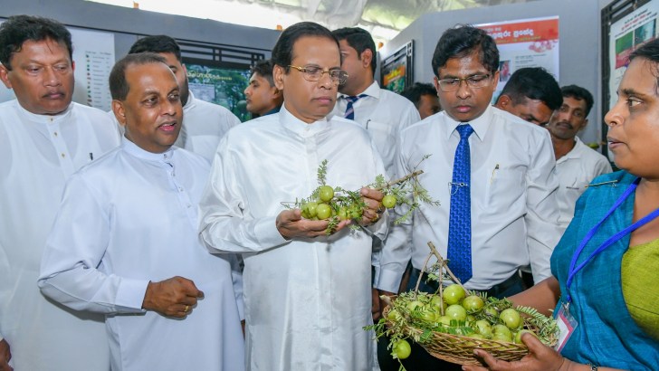 කෘෂිකාර්මික ප්‍රදර්ශනය ජනපති අතින් විවෘත කෙරේ