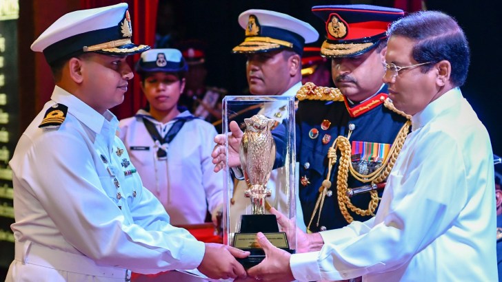 ආරක්ෂක සේවා අණ සහ මාණ්ඩලික විද්‍යාලයේ උපාධි ප්‍රදානෝත්සවය ජනපති ප්‍රදානත්වයෙන්