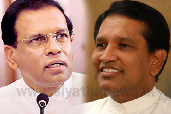 ජනපතිට ආණ්ඩු දුවවන්න බැරි බව රාජිත කියයි